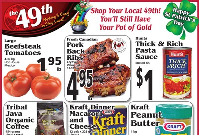 The 49th Parallel Grocery Flyer March 12 to 18