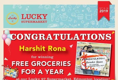 Lucky Supermarket (Winnipeg) Flyer October 18 to 24