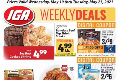 IGA Weekly Ad Flyer May 19 to May 25