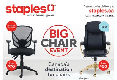 Staples Flyer May 19 to 25
