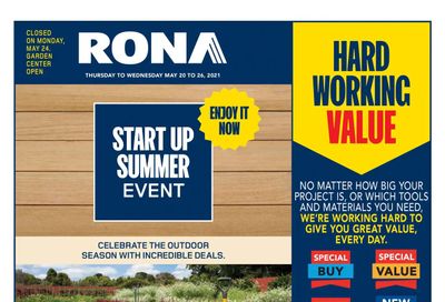 Rona (ON) Flyer May 20 to 26