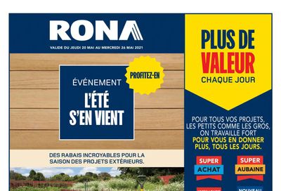 Rona (QC) Flyer May 20 to 26