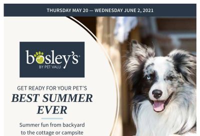 Bosley's by PetValu Flyer May 20 to June 2