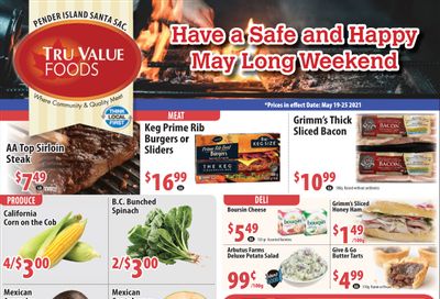 Tru Value Foods Flyer May 19 to 25