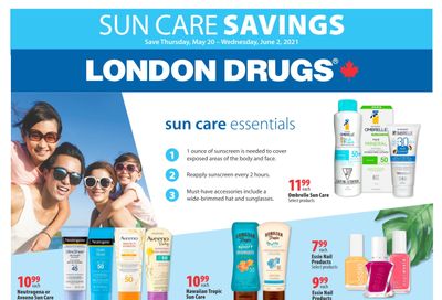 London Drugs Sun Care Savings Flyer May 20 to June 2