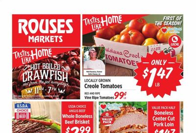 Rouses Markets (AL, LA, MS) Weekly Ad Flyer May 19 to May 26