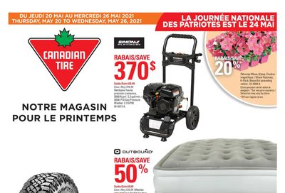 Canadian Tire (QC) Flyer May 20 to 26