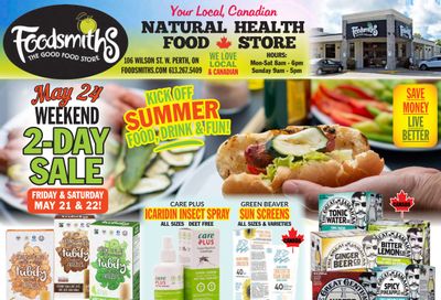 Foodsmiths Flyer May 20 to 27