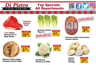 Di Pietro Food Centre Flyer May 20 to 26