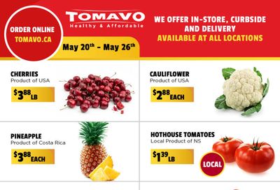 Tomavo Flyer May 20 to 26