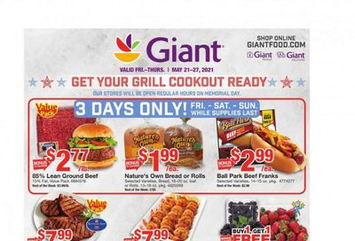 Giant Food (DE, MD, VA) Weekly Ad Flyer May 21 to May 27