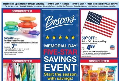 Boscov's (CT, DE, MD, NJ, NY, PA) Weekly Ad Flyer May 20 to May 26