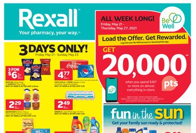 Rexall (West) Flyer May 21 to 27