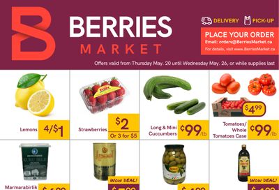 Berries Market Flyer May 20 to 26