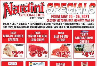 Nardini Specialties Flyer May 20 to 26