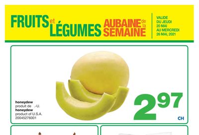 Wholesale Club (QC) Produce Deal of the Week Flyer May 20 to 26