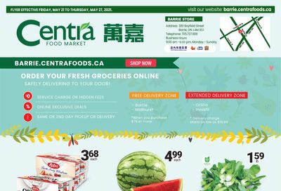 Centra Foods (Barrie) Flyer May 21 to 27