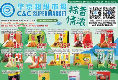 C&C Supermarket Flyer May 21 to 27