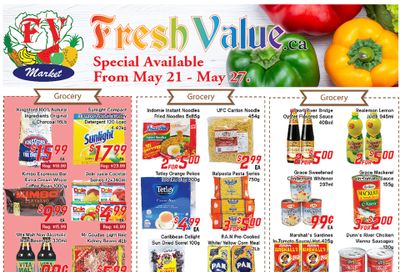 Fresh Value Flyer May 21 to 27