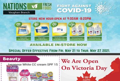Nations Fresh Foods (Vaughan) Flyer May 21 to 27