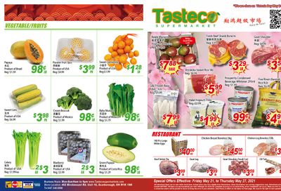 Tasteco Supermarket Flyer May 21 to 27