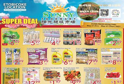 Sunny Foodmart (Etobicoke) Flyer May 21 to 27