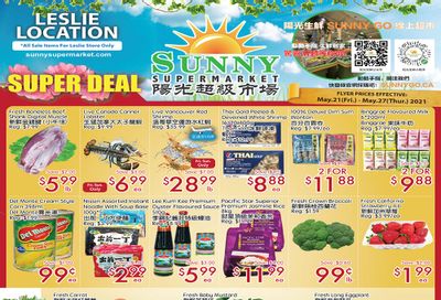Sunny Supermarket (Leslie) Flyer May 21 to 27