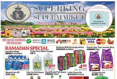 Superking Supermarket (London) Flyer May 21 to 27