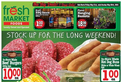 Fresh Market Foods Flyer May 21 to 27