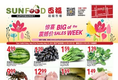 Sunfood Supermarket Flyer May 21 to 27