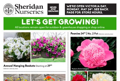 Sheridan Nurseries Flyer May 20 to June 2
