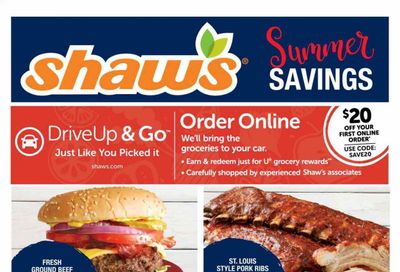 Shaw’s (MA, ME, NH, RI, VT) Weekly Ad Flyer May 21 to May 27