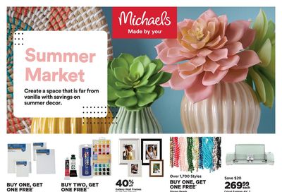 Michael's Flyer May 21 to 27