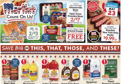 Martin’s (IN, MI) Weekly Ad Flyer May 23 to May 29