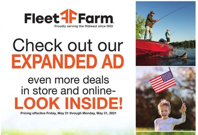 Fleet Farm (IA, MN, ND, WI) Weekly Ad Flyer May 21 to May 31