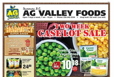 AG Foods Flyer October 18 to 31