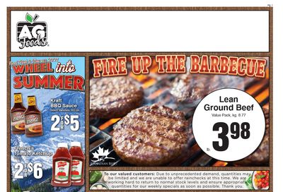 AG Foods Flyer May 23 to 29