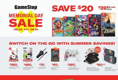 GameStop Weekly Ad Flyer May 23 to May 29
