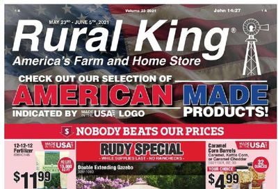 Rural King Weekly Ad Flyer May 23 to June 5