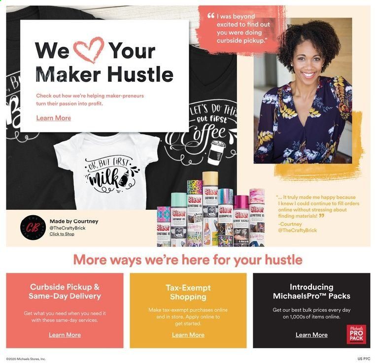Michaels Weekly Ad Flyer May 23 to May 29