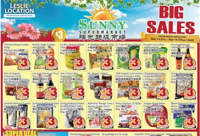 Sunny Supermarket (Leslie) Flyer March 13 to 19