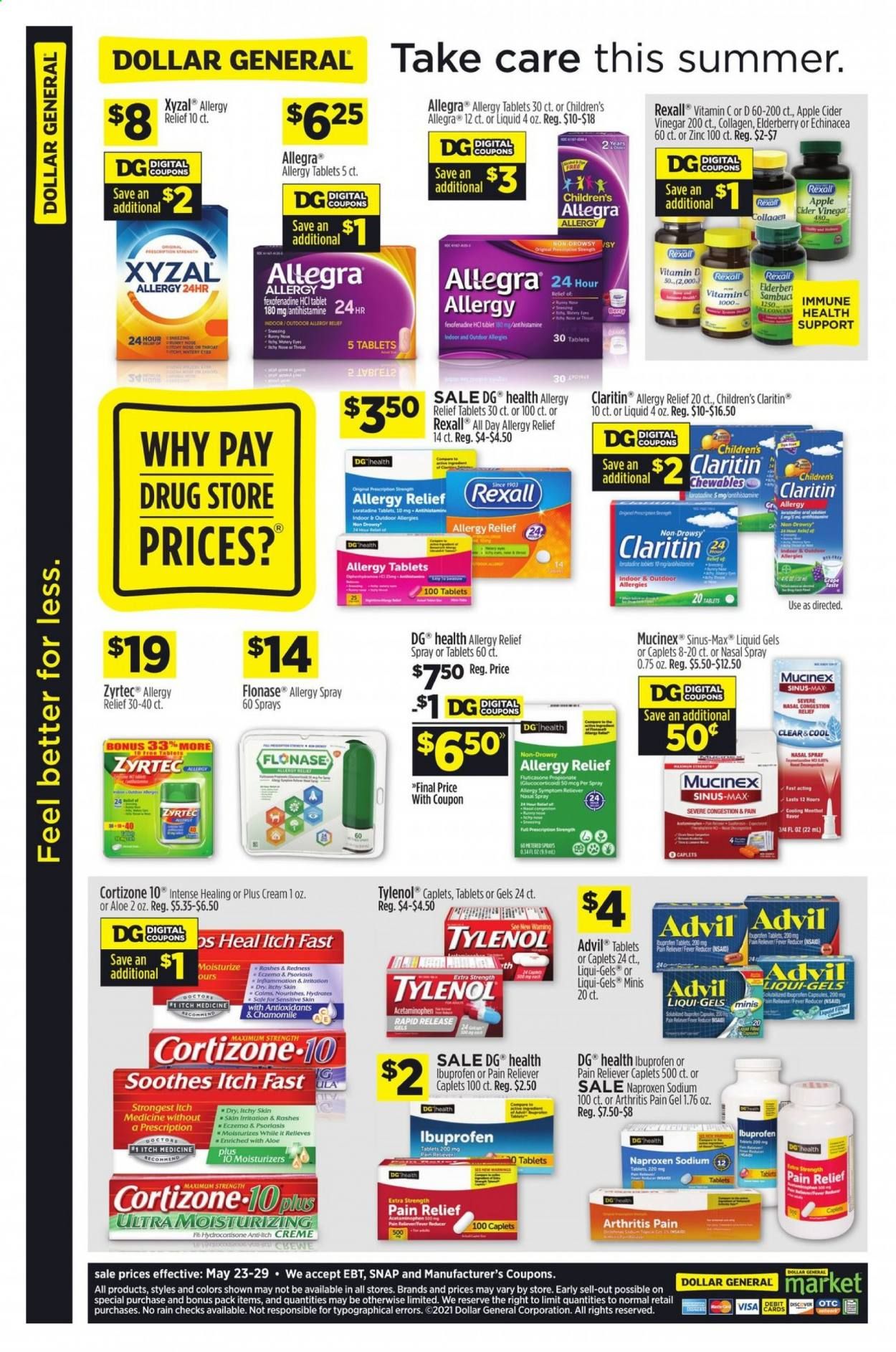 Dollar General (TX) Weekly Ad Flyer May 23 to May 29