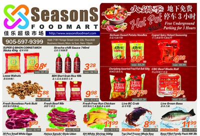 Seasons Food Mart (Thornhill) Flyer March 13 to 19