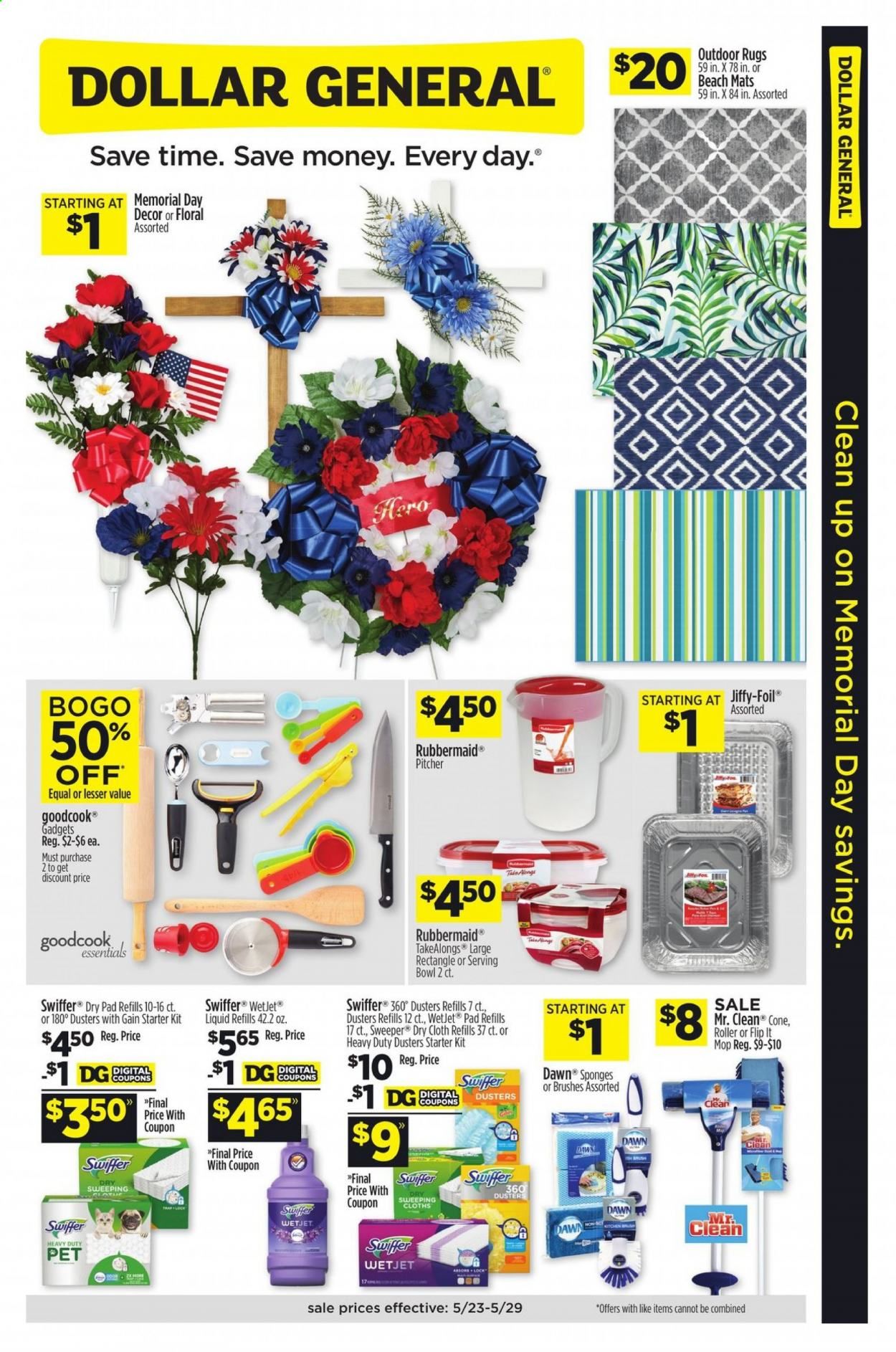 Dollar General (GA, IL, KY, MD, MI, MO, OH, PA, VA) Weekly Ad Flyer May 23 to May 29