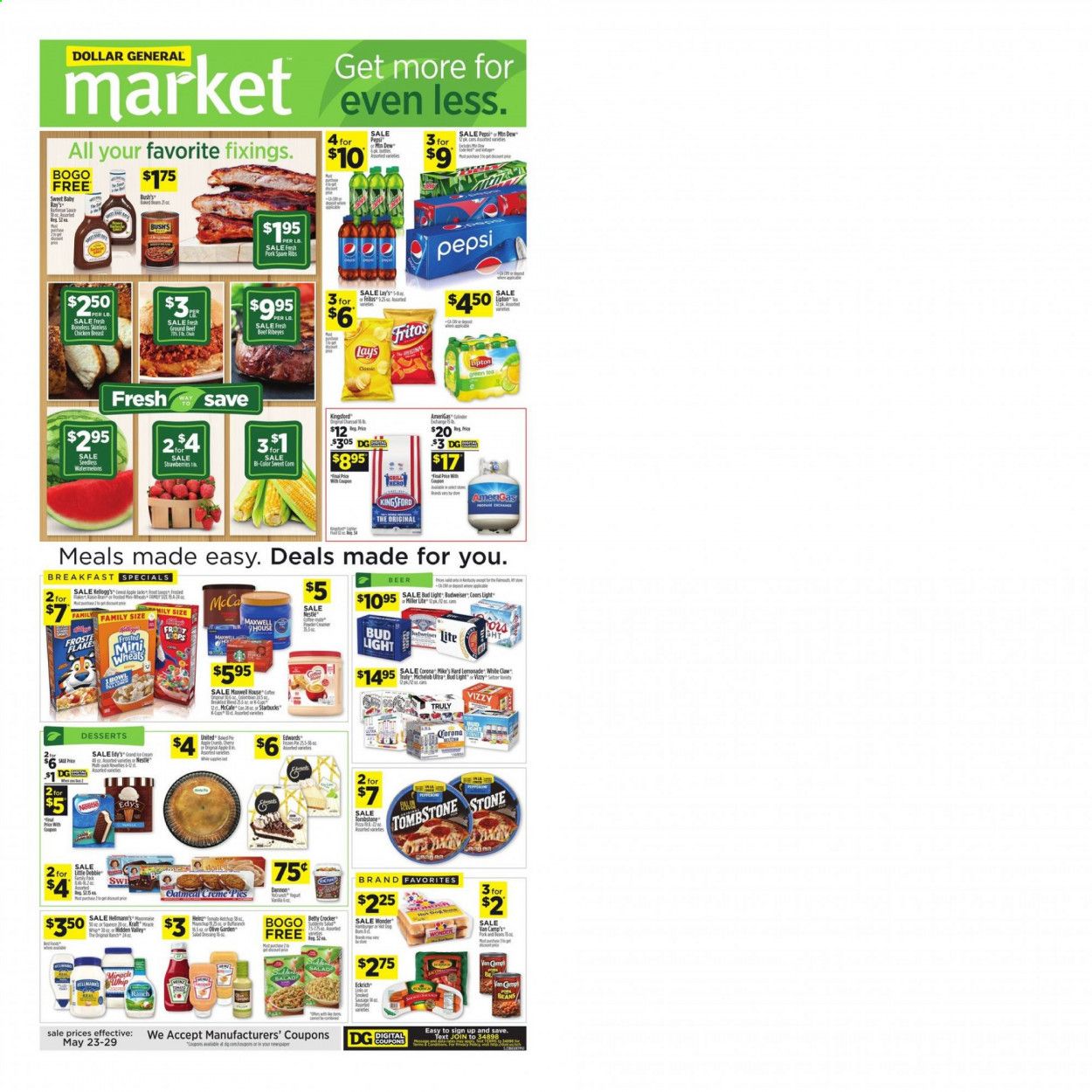 Dollar General (KY) Weekly Ad Flyer May 23 to May 29