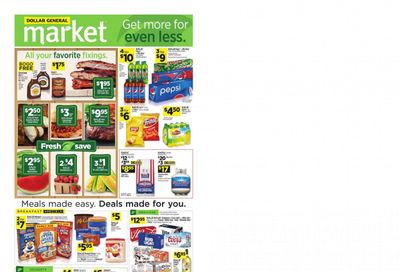 Dollar General (NC) Weekly Ad Flyer May 23 to May 29