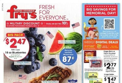 Fry’s (AZ) Weekly Ad Flyer May 26 to June 1