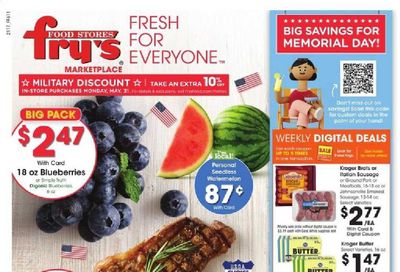 Fry’s (AZ) Weekly Ad Flyer May 26 to June 1