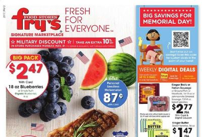 Fry’s (AZ) Weekly Ad Flyer May 26 to June 1