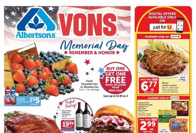 Vons (CA) Weekly Ad Flyer May 26 to June 1